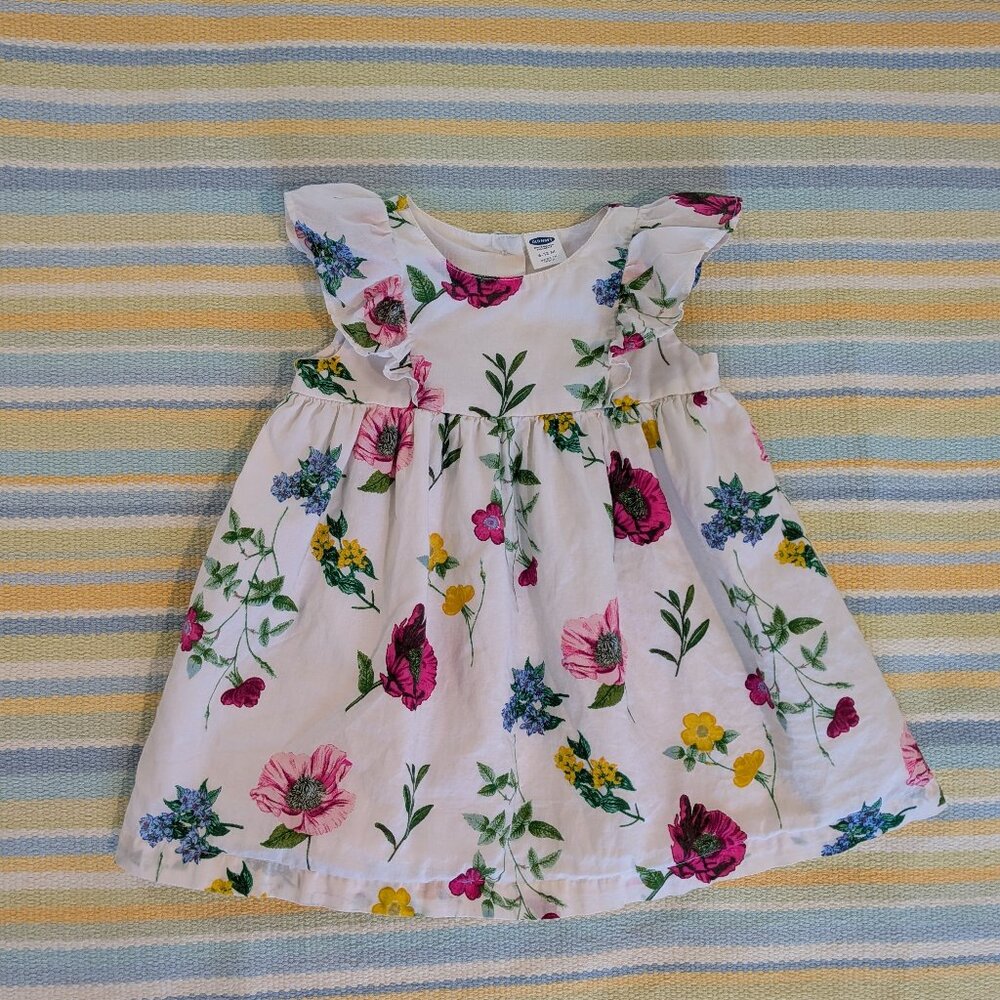 ⭐Old Navy floral sundress 6-12 months